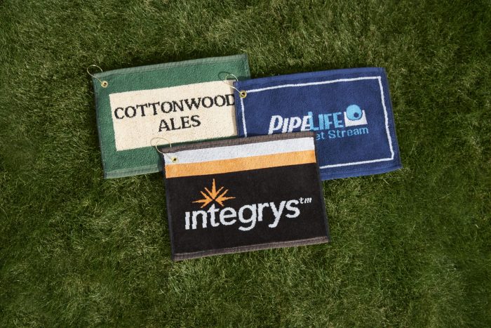 Custom Jacquard Woven Golf Towel - Image 2