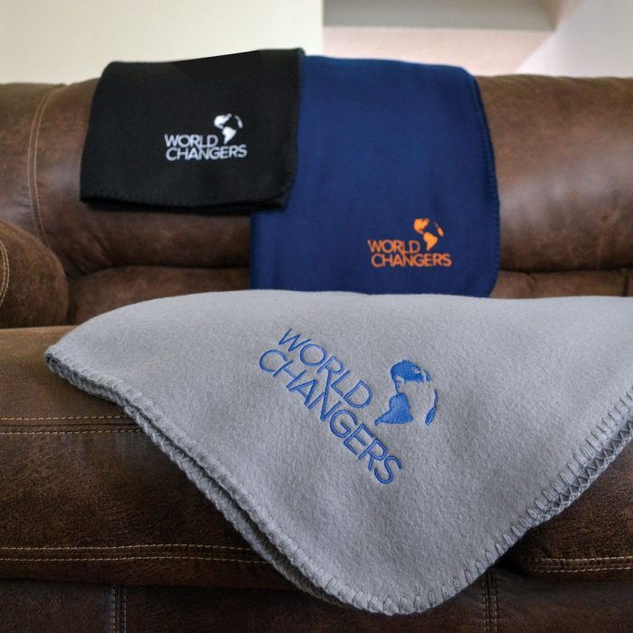 fleece blanket with logo - promotional blankets, custom printed fleece blankets