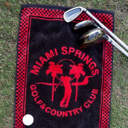 Custom Woven Jacquard Golf Towel