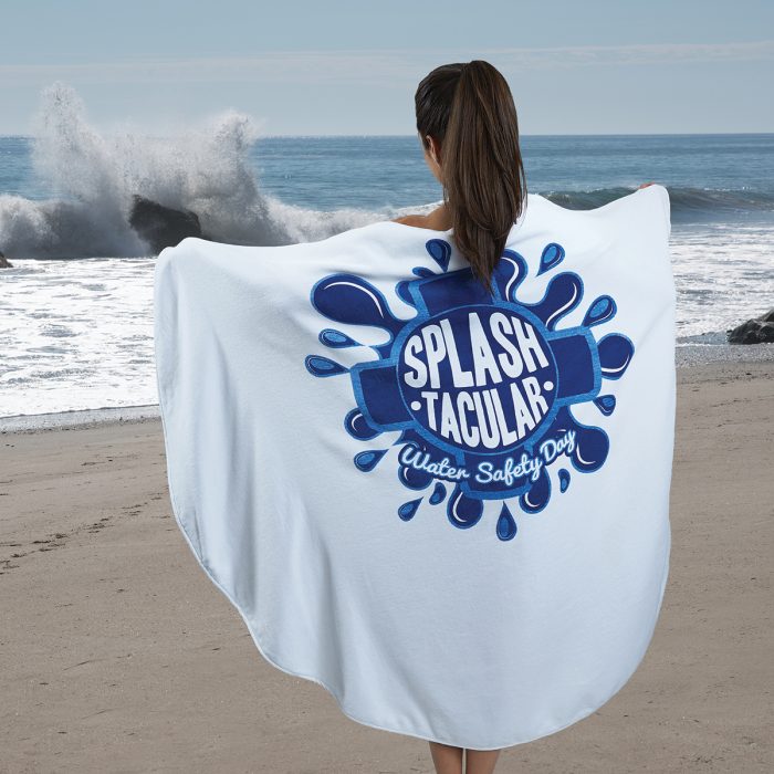 60" Round Beach Towel