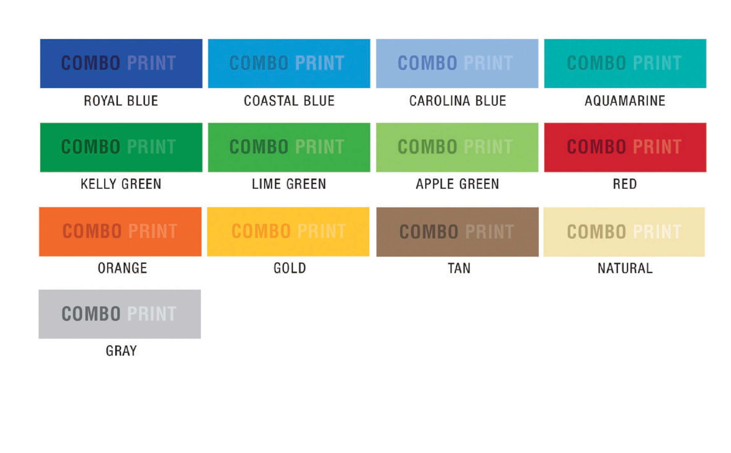 COMBO PRINT_COLOR CHART