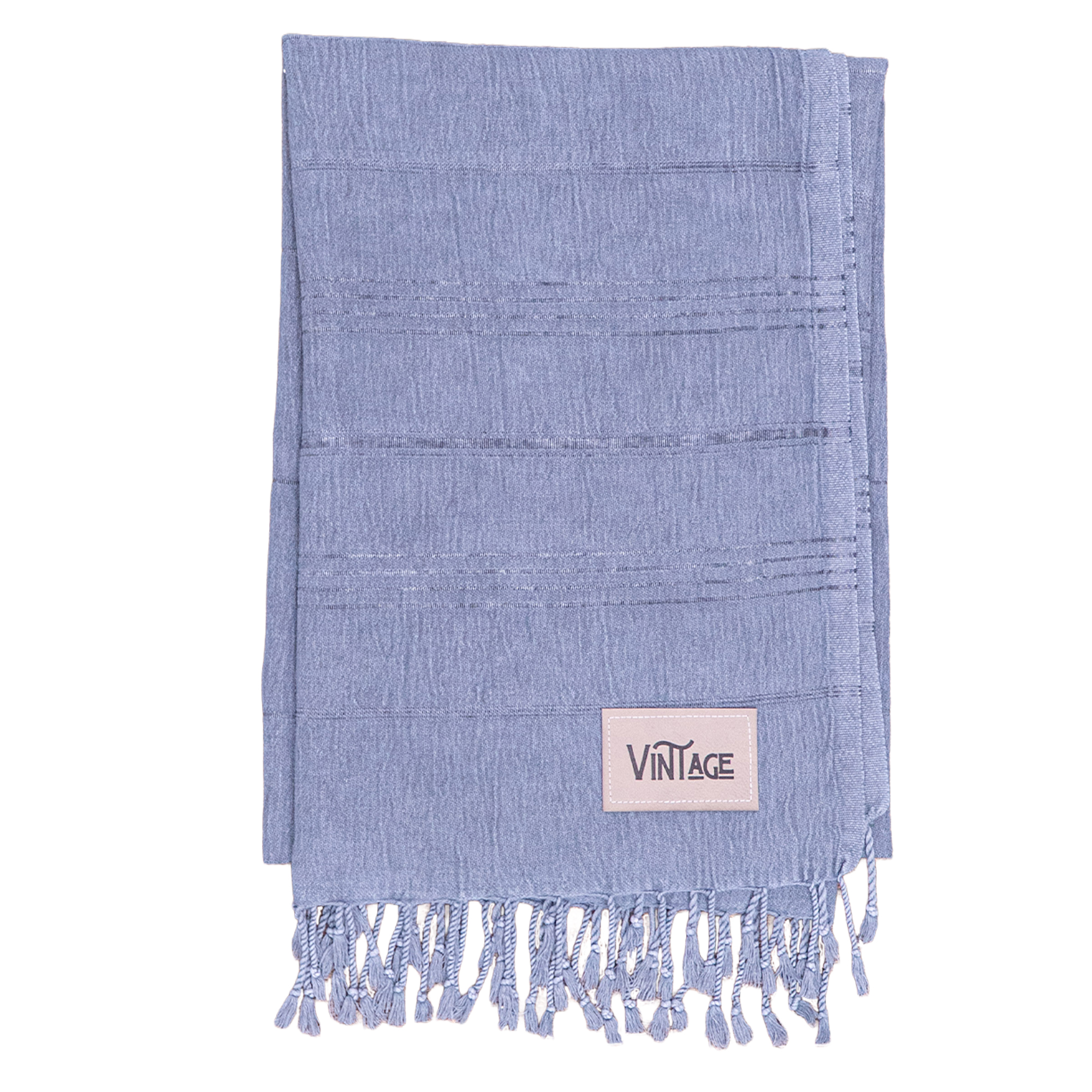 Stone Washed Demin Peshtemal Towel - Image 11