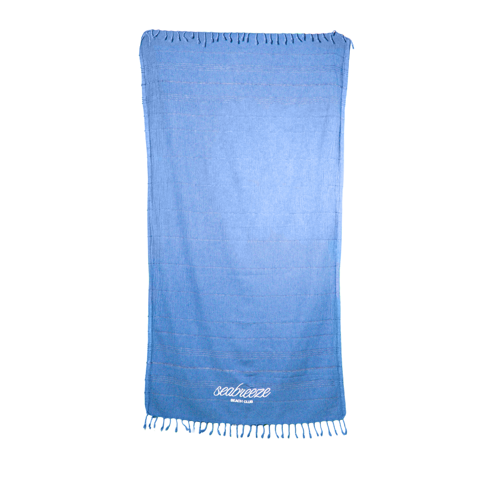 Stone Washed Demin Peshtemal Towel - Image 9